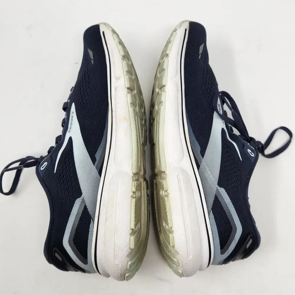 Brooks Ghost 15 Women's Wide Navy Blue Running Shoes Sneakers Size 10 Wide